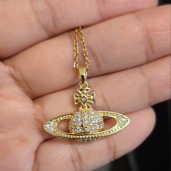 orb gold necklace ✨️ - Picture 3 of 3